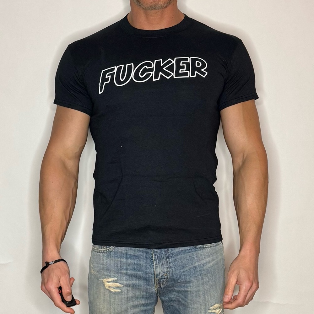 Black Graphic Men's T-Shirt
